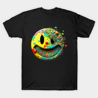 Pop Culture Smiley Face T-Shirt